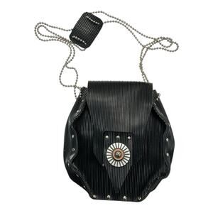 Gloria Gerber Embossed Stainless Steel Rubber Handbag Purse Handmade Boutique